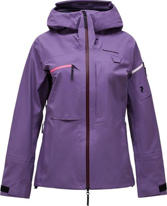 Peak Performance Womens Alpine GTX Jacket Purple XS