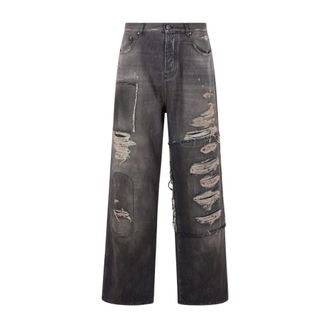 Amiri Distressed Jeans - male - Amiri - Straight Fit Jeans - Black - W31 - Jeans