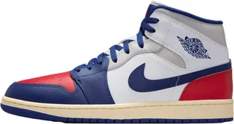 Nike Air Jordan 1 Mid White / Deep Royal Blue DQ8426-102 Mens