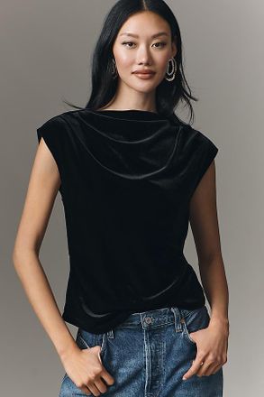Sanctuary Pleated-Sleeve Top