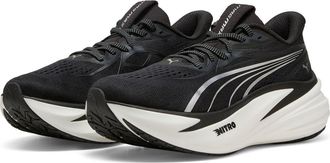 Puma MagMax NITRO 2 Running Shoe in Puma Black/Puma White at Nordstrom, Size 10.5