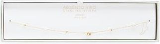 Argento Vivo Faux Pearl Ball Cluster Anklet in Gold at Nordstrom Rack
