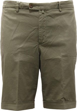 BRIGLIA 1949 Groene Bermuda Shorts Bg 108 Model - Heren - Korte Broeken - Groen - 2XL - Korte Broeken