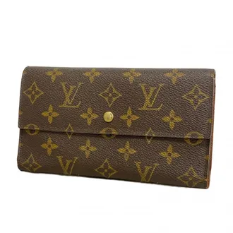 Louis Vuitton Brown Long Wallet (Bi-Fold) (Pre-Owned)