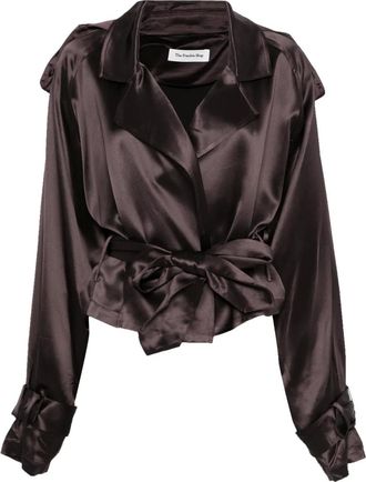 Frankie Shop Blusa Simona - Marrone