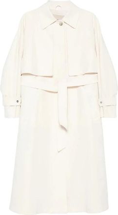 Herno Trenchcoat met Riem - Dames - Trenchcoats - Wit - S - Jassen