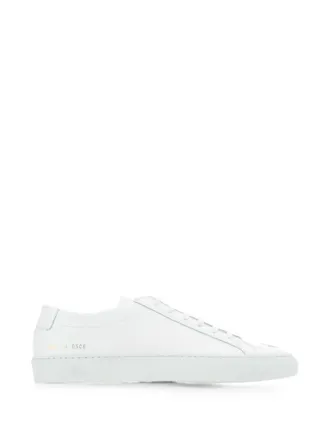 Common Projects Trainers Leather White Originals Achilles Low Sneake