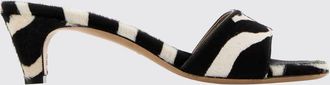 Ferragamo Mules in cavallino stampa zebrata