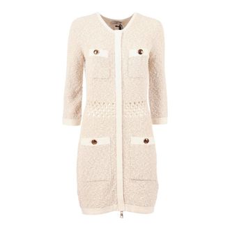 Elisabetta Franchi Abito di Maglia - male - Elisabetta Franchi - Long Knitwear - Yellow - XL - Knitwear