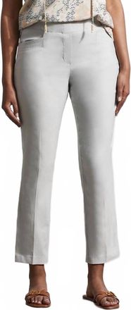 Tribal Womens Flatten It Ankle Pant In Green