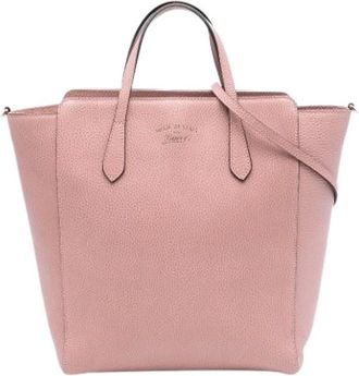 Gucci Pre-owned Tote Bags, female, Pink, Size: ONE SIZE Pre-owned Tote Bag