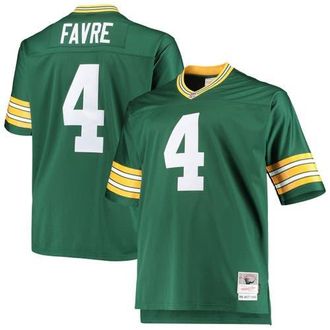 Mitchell & Ness Mens Mitchell & Ness Brett Favre Green Green Bay Packers Big & Tall 1996 Retired Player Replica Jersey at Nordstrom, Size 5Xb