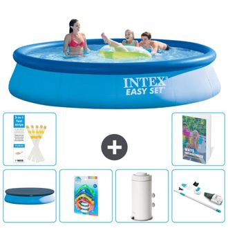 Intex Piscina Easy Set Redonda - 396x84 Cm - 7-piezas S95