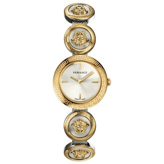 Versace Medusa Stud Icon Quartz Silver Dial Watch Watch VERF00818