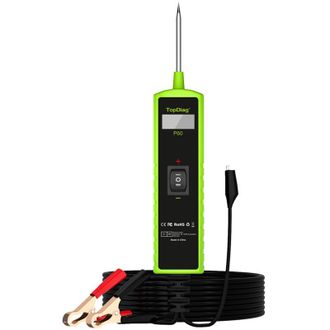 OEM Probador De Circuitos Automotrices Topdiag P60, Probador De Cortocircuitos Para Sistemas El&eacute;ctricos Automotrices De 6-30 V Cc Con Pantalla Lcd, Linter