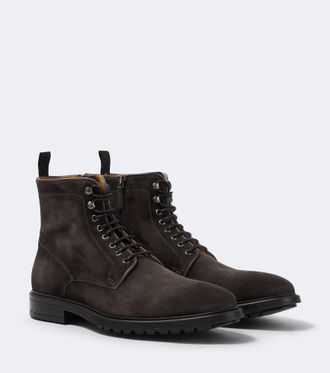 Magnanni Princeton suede lace-up boots