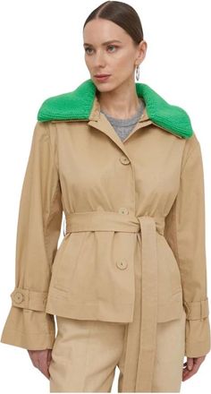 Custommade Francheska Jas - Dames - Zomerjassen - Beige - M - Katoen - Jassen