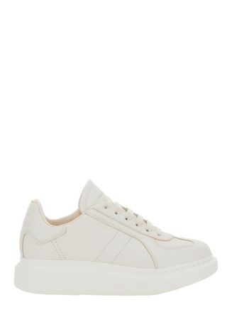 Alexander McQueen White Logo Sneakers