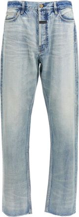 Fear of God Light Blue Straight Fit Jeans
