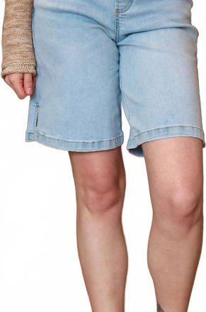 Lyss&eacute; Lennon Everyday Bermuda Short In Bleached Blue