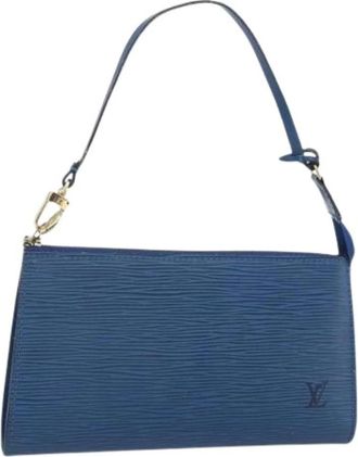 Louis Vuitton Pre-owned Shoulder Bags, female, Blue, Size: ONE SIZE Pre-owned Shoulder Bag