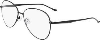 DKNY Demo Aviator Ladies Eyeglasses DO1002 001 55