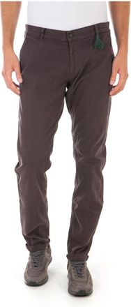 Daniele Alessandrini Jeans - Heren - Chinos - Rood - W30 - Katoen - Broeken