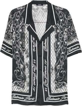 Balmain Baroque-print Shirt