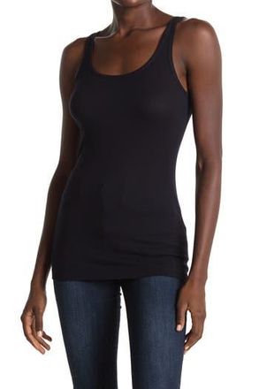 Vince Favorite Pima Cotton & Modal Tank in Coastal Blue at Nordstrom Rack, Size X-Small