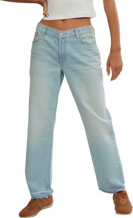 Free People Up All Hours Slim Fit Jeans in Blue Delphinium at Nordstrom, Size 30