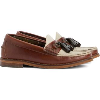 Barbour Jen Tassel Loafer in Mahogony at Nordstrom, Size 5