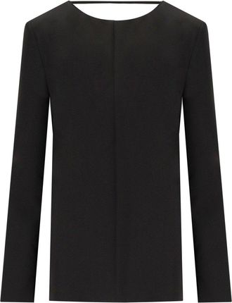 Federica Tosi BLUSA IN CADY NERA FEDERICA TOSI