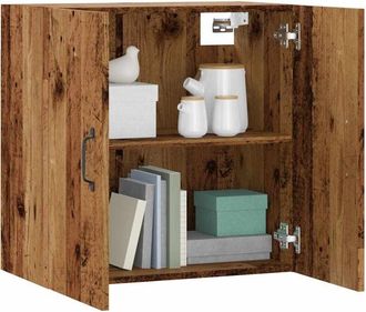 vidaXL Armadietto a Muro Legno Vecchio 60x31x60 cm in Truciolato - Vidaxl