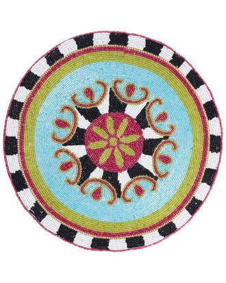Tiramisu Festive Beaded Placemat
