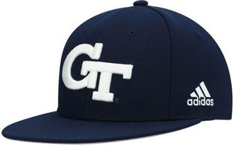 adidas Mens adidas Navy Georgia Tech Yellow Jackets On-Field Baseball Fitted Hat at Nordstrom, Size 7 1/4