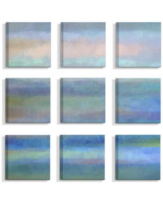 Stupell Industries Gentle Abstract Blue Water Paint Splash By Cora Niele Canvas Art