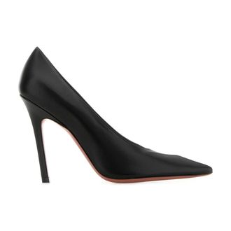 Amina Muaddi Pumps, female, Black, Size: 8 US Christine Pump 100