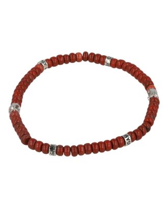 Ferragamo Hawk Eye Beadstone Bracelet