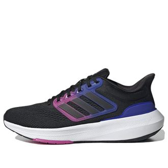 adidas Ultrabounce Running Shoes Core Black Lucid Blue HQ1476