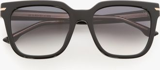 Victoria Beckham Oversized Acetate Sunglasses in Black