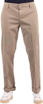 Dondup Gaubert Broeken - Heren - Chinos - Bruin - W30 - Katoen - Broeken