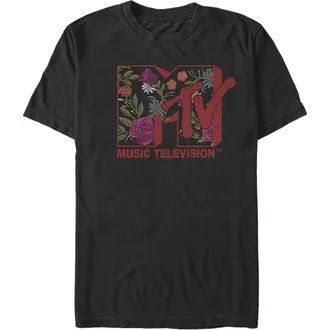 Giesswein Mens MTV Roses Logo Graphic T-Shirt in Black at Nordstrom, Size Xxx-Large