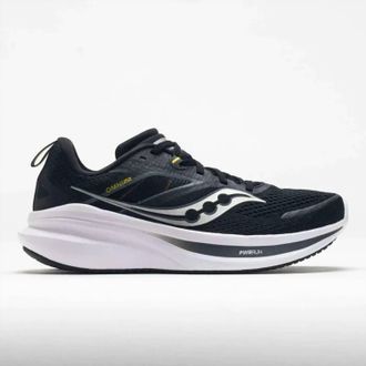 Saucony Womens Omni 22 Shoe In Black/white