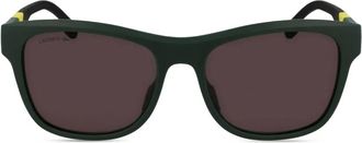Lacoste Occhiali da sole con stampa - Nero