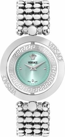 Versace Eon Restyling Horloge - Dames - Horloges - Grijs - ONE Size - Accessoires