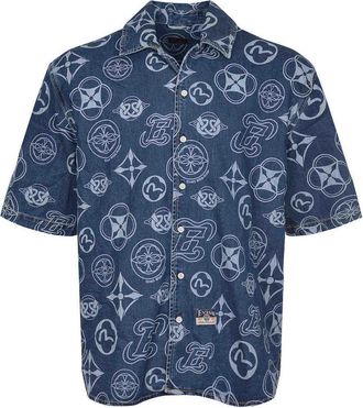 Evisu Shirt Made Of Denim