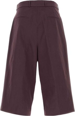Dries Van Noten Preaches Bermuda Shorts - Purple
