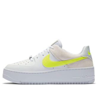 Nike (WMNS) Nike Air Force 1 Sage Low White Lemon Venom CW2652-100