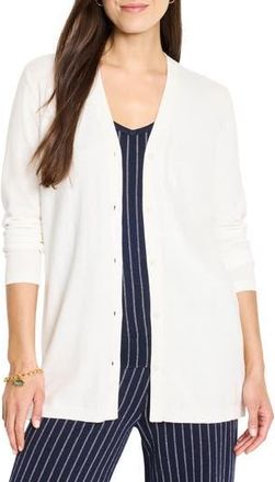 Nic+Zoe Destination Side Button Cardigan in Paper White at Nordstrom Rack, Size Small