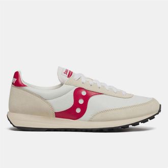 Saucony Su&egrave;de sportschoenen voor heren, maat 80 (Wit, Rood)